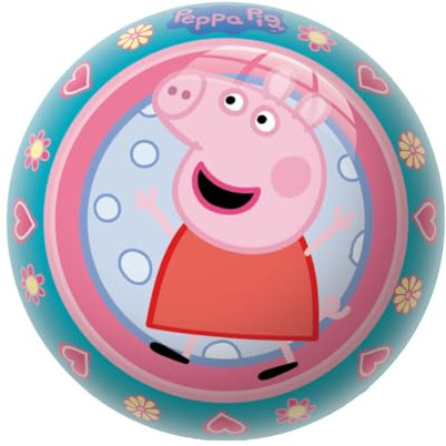 Mondo-5947 Mondo Toys Ball-Palla 140 cm Peppa Pig BIO-per bambina/bambino-multicolore-BioBall-05947, Multicolore, 3, 5947