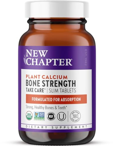 New Chapter Bone Strength Take Care Supplement, 180 Slim Tablets