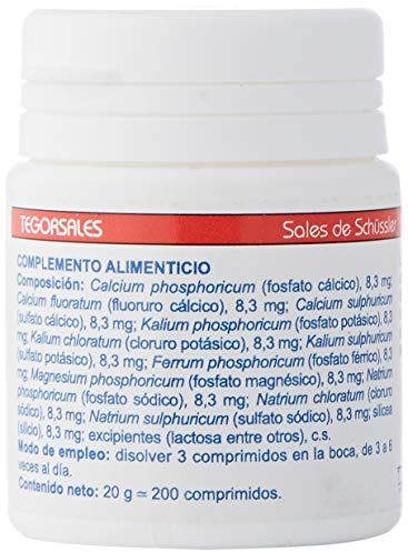 Tegorsal Nº 18 Combinación 20 g comprimidos