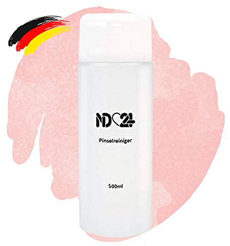 ND24 NailDesign® Pinselreiniger für Make Up Pinsel 100ml – Schonender & Zuverlässiger Make-Up Pinsel Reiniger – Makeup Brush Cleaner für Perfekte Reinigung & Pflege von Kosmetikpinseln