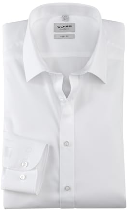 OLYMP Herren T-Shirt V-Ausschnitt Schlank 080112 | T-Shirt, Saum, Body Fit, 94% Baumwolle/6% Elasthan