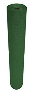 Coolaroo 90% UV Block Heavy Duty Sun Protection Fabric - Breathable Outdoor Shade Cover for Pergolas, Patios, Pets, Vehicles, and Play Areas, Tear-Resistant HDPE, 6ftx15ft Roll, Heritage Green