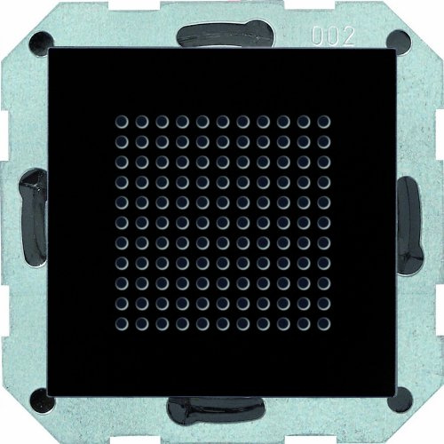 Gira 228205 Lautsprecher Unterputz Radio System 55 schwarzglasoptik