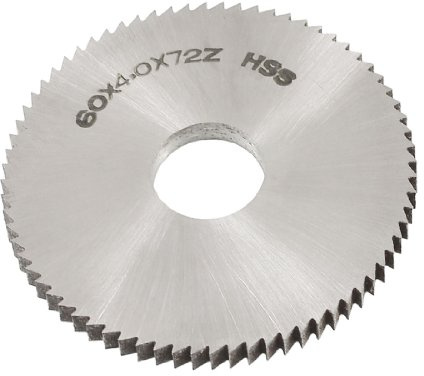sourcing map 60 mm Od 4 mm Stärke 72T HSS Circular Schlitzung Sägeblatt de