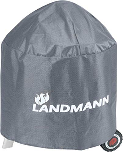 Landmann Premium Wetterschutzhaube | Aus robustem Polyestergewebe & Wasserdicht | UV-beständig, Atmungsaktiv & Kältebeständig | Geeignet für die Kepler Serie [90 x 70 x 70 cm], 15704, Anthrazit, 67 x 55 x 88 cm