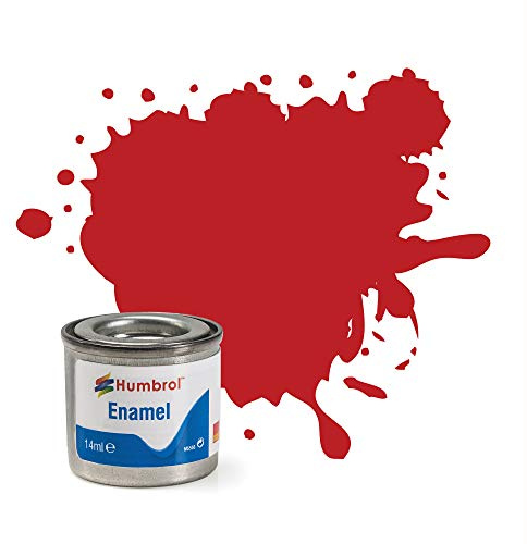 Humbrol 60 Scarlett Matt Enamel 14ml Model Kit Paint