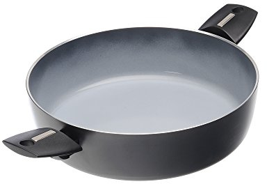 Moneta Azul Finegres Tegame 2 Manici, Alluminio, Grigio, Diametro 24 cm
