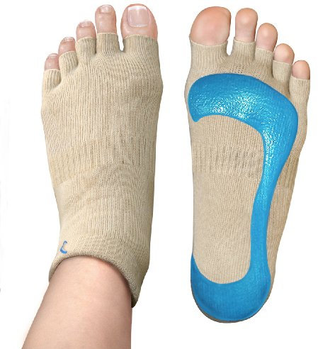 Penguin Yoga Socks — Beige S