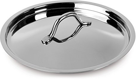 Lagostina Coperchio Every Acciaio Inox 18/10 Cm18 Pentole e Preparazione Cucina, Inossidabile, Argento, 18 cm