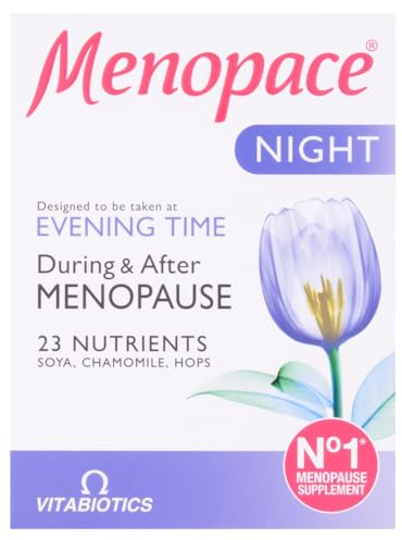 Vitabiotics Menopace Night Tablets 30 Capsules