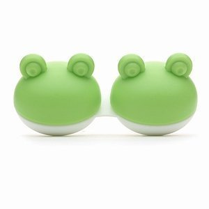 Froggy - Kontaktlinsen Behälter - in grün (4 Stück)