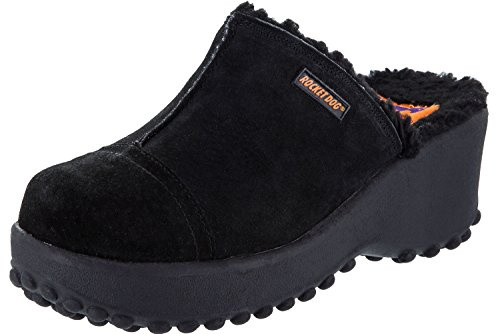 Rocket Dog Fran Black Nubuck 10 M
