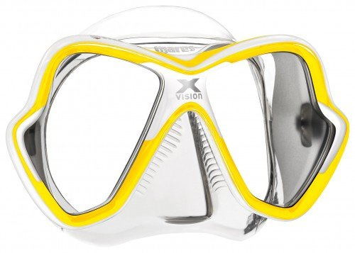 Mares X-Vision Tauchermaske New 2014 (klar/gelb)