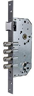 Tesa Assa Abloy R200B6SCAI R200 BULONES 60 S/BOMB.AI, Acero Inoxidable, Sin Cilindro