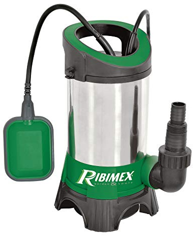 RIBILAND - vakuumpump, laddat vatten i rostfritt stål, 750 W