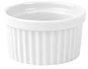 Holst Porzellan RA 2035 Pasteten-, Souffléform und Ramequin 7 cm weiß, 7 x 7 x 4 cm 0,10 l, 6 Stück