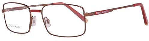 DSquared DQ5025 51045 Dsquared2 Brillengestelle Dq5025 045 51 Rechteckig Brillengestelle 53, Braun
