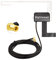 Eightwood Aktive DAB Antenne DAB+ Autoantenne SMB Adapter DAB Digitales Autoradio Antenne Glashalterung mit 3 m Verlängerungs Kabel Kompatibel für DAB Radio Pioneer Clarion Alpine MEHRWEG