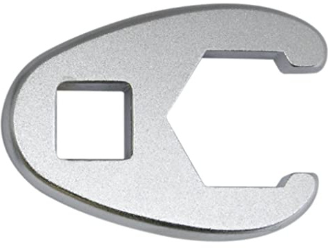 SW-Stål 01490L-23 Öppen Ringnyckel, 23 mm - 1/2 Tum Tuppfotnyckel | Professionell bromsledningsnyckel i krom-vanadin för luftkonditionering och hydraulik, används med 1/2 tums spärrhake