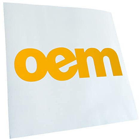 Kiwistar - Autoaufkleber - gelb - 60 x 18 cm - OEM - Heckscheibenaufkleber Auto Aufkleber wetterfest für Kfz LKW Mofa Truck - Sticker außen selbstklebend Tuning Zubehör für Fenster Fahrzeug Scheibe