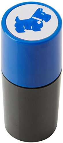 Asbri Golf Hund Ball Stempel - Blau