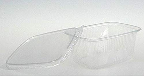 Feinkostbecher mit Deckel 250ml 250St - 2000St Verpackungsbecher Salatbecher , Wunsch:2000 Stück