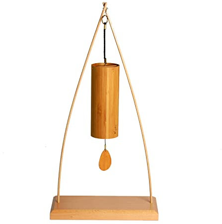 Koshi Klangspiel Aria - Luft mit Ständer Tipi - Klangspielständer für Klangtherapie Yoga und Entspannung