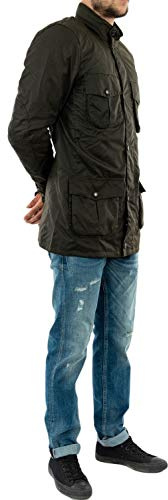 Barbour Giacca cerata Corbridge da uomo (US, Alpha, XL, regolare, oliva, giacca cerata Corbridge)