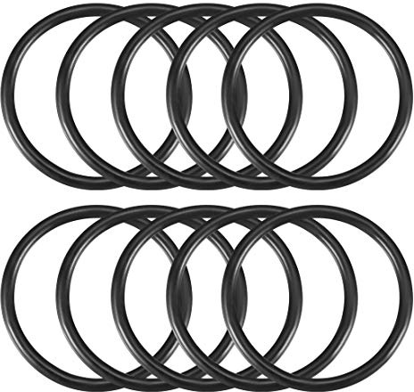 sourcingmap Nitrilgummi O-ringar, 41 mm OD 35 mm ID 3 mm bredd, metrisk tätningspackning, förpackning med 10