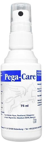 Pegasus Pro, Piercing & Tattoo Reinigungsspray, 75ml, Antiseptisches Desinfektionsmittel für Körperpiercings & Ohrlochhygiene, Panthenol Spray für Nachsorge - PETA zertifiziert.