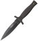 Smith & Wesson Herren Messer Stiefelmesser Schwarze Lederscheide mit Metall-Clip Gesamtlänge: 22.9 cm, 22,9cm