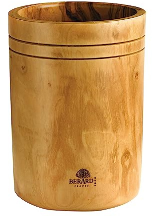 Berard 88571 - Bote para Utensilios de Cocina (Madera de Olivo)