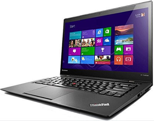 Lenovo X1 Carbon Thinkpad Gen 2 de 14 Pouces Ultrabook (2,1 GHz processeur Intel Core i7-4600U, 8 Go de RAM, 256 Go Disque Dur, Windows 8.1)