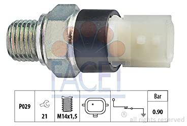 FACET Öldruckschalter Öldrucksensor 7.0179 M14x1,5 Schlüsselweite: 21