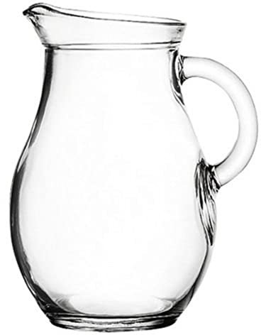 AMAZING CHILD Small Glass Pitcher 18 ounces - 6 High. Child Sized.