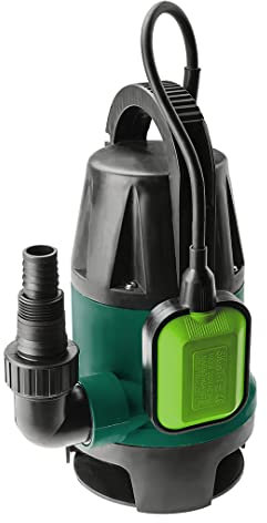 VERTO 52 G441 Tauchpumpe für Schmutzwasser 400 W, grün dunkel Intenso