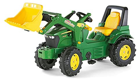 Rolly Toys S2671002 710027 - rollyFarmtrac John Deere 7930 Tretfahrzeug (für Kinder ab drei Jahre, Flüsterlaufreifen, verstellbarer Sitz)