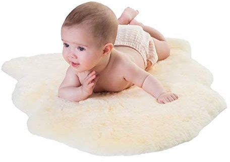 Baby-Lammfell geschoren 80-90cm