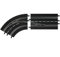 Carrera 4007486303621 20030362-Digital 132/124 Spurwechselkurve Links, innen nach außen, (L × B × H) : 2.2 zm 30.4 zm 42.2 zm
