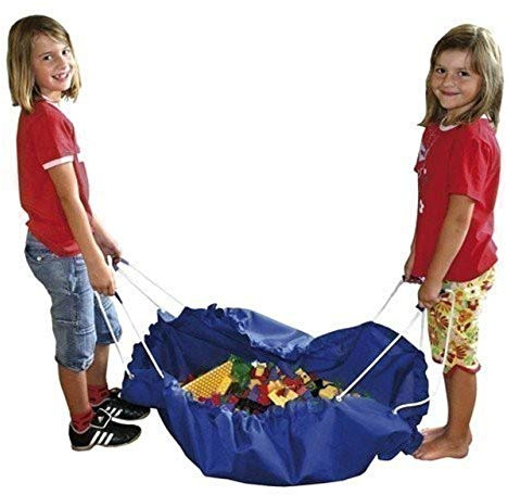 KL-Toys Aufräumsack & Spieldecke (Lieferung ohne Spielsteine) / Material: 100% Polyester / Durchmesser: ca. 150 cm / Gewicht: 340 g / 3+