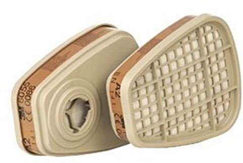 3M A2 6055, 2er Pack, Beige, 17 x 10 x 7 cm