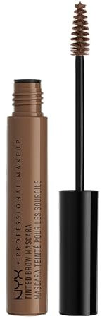 NYX Professional Makeup Mascara pigmentato per sopracciglia Tinted Brow, Formula gel cremosa per donare colore e struttura, 6,2 g, Colore: Chocolate