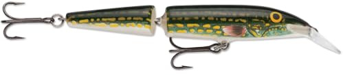 Rapala - Jointed Angelköder - Angelzubehör aus Balsaholz - Süßwasser Spinnköder - Hergestellt in Estland
