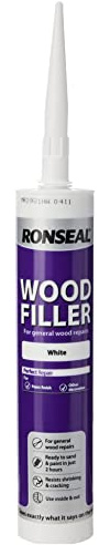 Ronseal MPWFL310 Allzweck-Holzauffüller, 310 ml-Kartusche, weiß