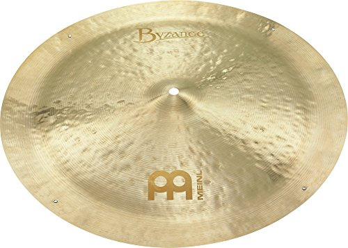 Meinl Cymbals Byzance Jazz Plato China-Ride de 22 pulgadas (55,88cm) Platillos de Batería - Bronce B20, Acabado Tradicional (B22JCHR)