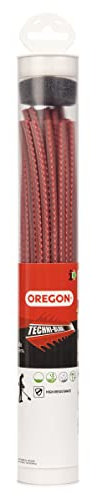 Oregon 525244 Gezahnter Techni-Blade Mähfaden, Zuschnitte, rot, 7 mm, 26 cm, 155 Stück