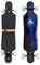 Apollo Longboard Nebula Special Edition Komplettboard mit High Speed ABEC Kugellagern inkl. Skate T-Tool, Drop Through Freeride Skaten Cruiser Boards