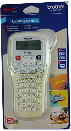 Brother P-Touch H101C Handheld Labelling Print Machine System + Tape + Batteries