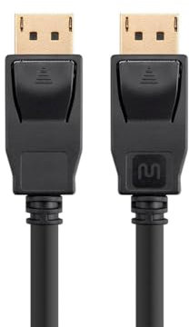 Monoprice Select Series DisplayPort 1.2 Cable, 6ft Black