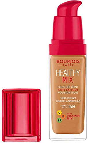 Bourjois Healthy Mix Anti-Fatigue Medium Coverage Liquid Foundation 58 Caramel, 30ml